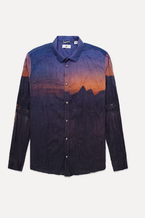 Camisa Ml Estampada Entardecer