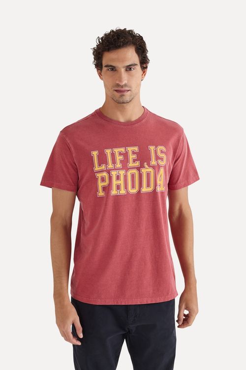Camiseta Estampada Life Is Phoda Ii