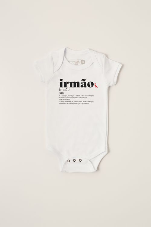 Macaquinho Bb Estampado Irmao Dic
