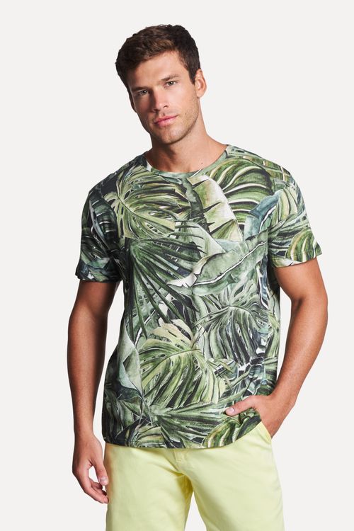 Camiseta Estampada Green Forest