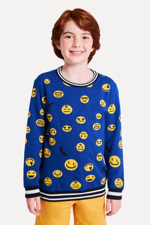 Sueter Tricot Mini Sorridente