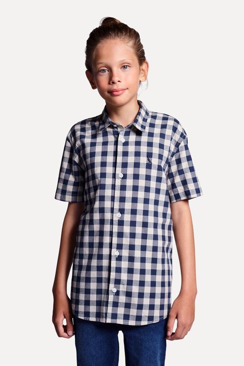 Camisa Mc Mini Xadrez Madras