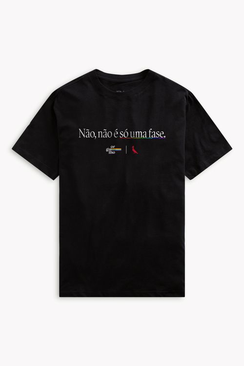 Camiseta Lgbtqiap+ Nao E Fase