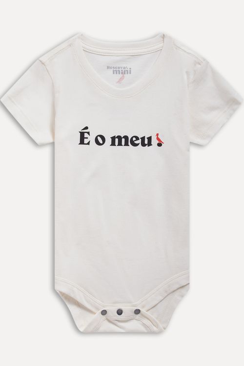 Body Bb Estampado E O Meu
