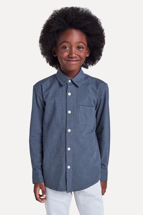 Camisa Mini Tp Ml Lazy Vichy