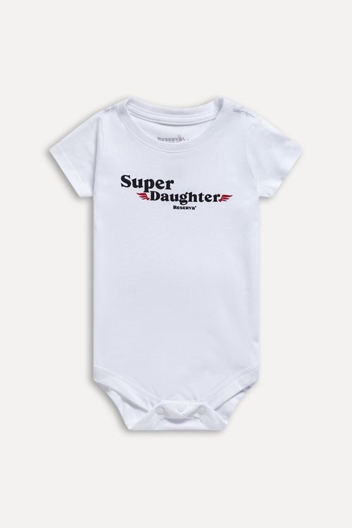 Body Bb Estampado Super Daughter