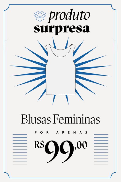 Blusa Fem Surpresa