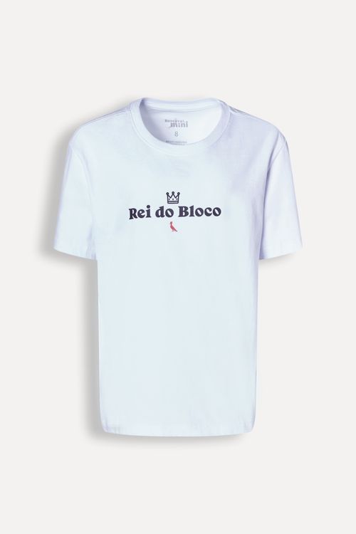 Camiseta Mini Est Rei Do Bloco