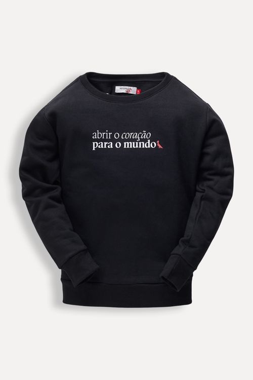 Sueter Mini Moletom Serendipidade Abrir