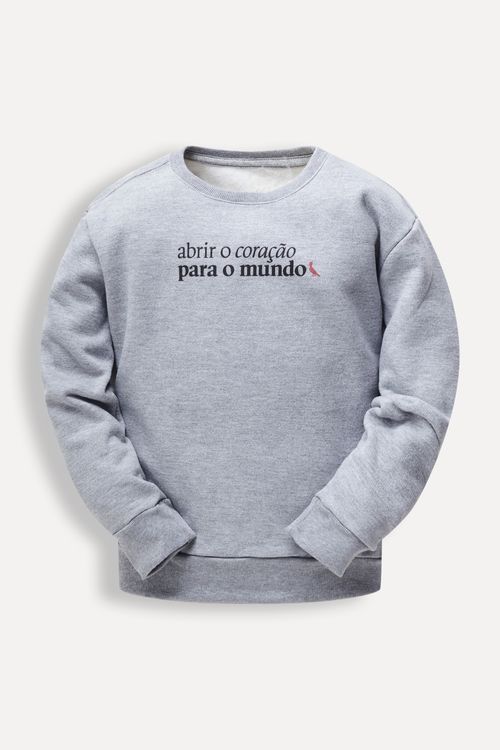 Sueter Mini Moletom Serendipidade Abrir