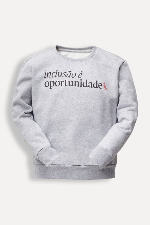 Sueter Mini Moletom Serendipidade Inclus
