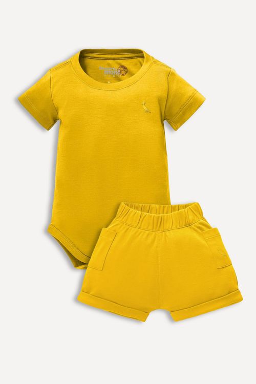 Kit Baby Pima Amarelo